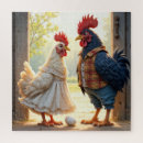 Recherche de rooster puzzles Ferme