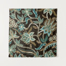 Search for japanese floral pattern art Black