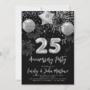 Recherche de champagne argenté noir invitations Brillant