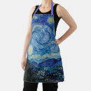 Search for fine dining aprons Van gogh