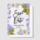 Search for purple hydrangea invitations Watercolor
