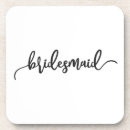Search for bridesmaid coasters Bridal shower