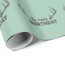 Search for hunting wrapping paper Blue