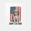 Search for shih tzu blankets Father'sday