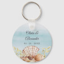 Search for beach wedding favours keychains Coastal