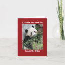 Recherche de panda géant vœux cartes Ours