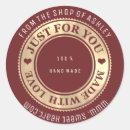 Search for maroon name stickers Burgundy