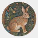 Search for retro easter stickers Rabbit
