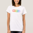 Search for rainbow colored tshirts For her