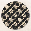 Search for crossbones coasters Black and white