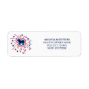 Search for 4th of july return address labels Celebration