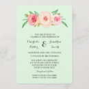 Search for peach and mint green wedding invitations Chic