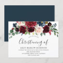 Search for red christening invitations Baptism