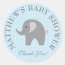 Recherche de pois bleu autocollants Éléphant