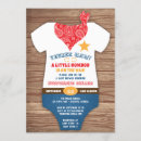 Search for cow print baby shower invitations Little cowboy