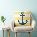 Search for yellow anchor pillows Boat