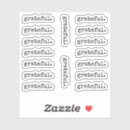 Recherche de thanksgiving text autocollants Typographie