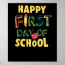 Search for first day of school sign posters Student