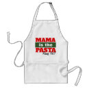 Search for italian pasta aprons Red