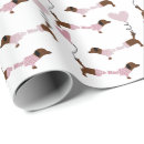 Search for wiener dog wrapping paper Cute
