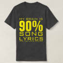 Recherche de song lyrics tshirts Cerveau