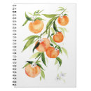 Search for fruit notebooks Peaches