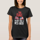 Search for two flags tshirts Cool
