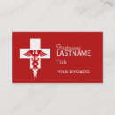 Recherche de croix médicale cartes visite Infirmière