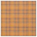 Search for orange and brown plaid fabric Tartan