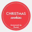 Search for red cookie stickers Modern