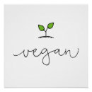 Recherche de vegan posters Végétalien