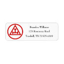 Search for masonic return address labels Illuminati
