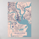 Search for charleston map posters Vintage