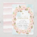 Recherche de girl petite communion invitations Rose