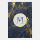 Search for navy blue gold tea towels Modern
