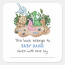 Search for dinosaurs stickers Tropical