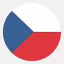 Recherche de le drapeau tchèque autocollants National
