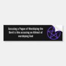 Search for pagan bumper stickers Pentacle