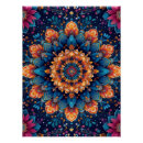 Recherche de mandala fleur posters Conception