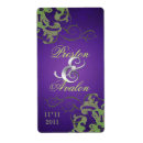 Search for wine label wedding stickers Green