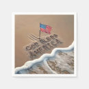 Search for god bless napkins Flag