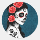 Search for day of the dead skull stickers Roses