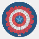 Search for captain america stickers Marvel comics