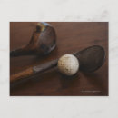 Recherche de balles de golf cartes postales Blanc