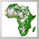 Search for relief map posters Africa