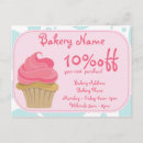 Search for bakery business postcards Cupcakes