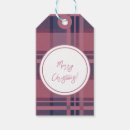 Search for tartan gift tags Pink