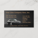Recherche de limousines cartes visite Taxi