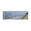 Search for beach photo return address labels Waves