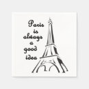 Search for paris napkins Eiffel